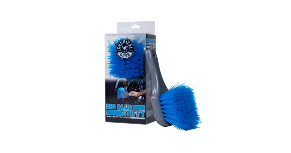 Chemical Guys ACC_G05 - Chemical Resistant Stiffy Brush, Blue