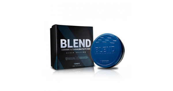 Vonixx Blend Black Edition Ceramic & Carnauba Wax – Siyah ve Koyu Renkli  Araçlar için Seramikli Carnauba Wax - 100 ml + Uygulama Aplikatörü